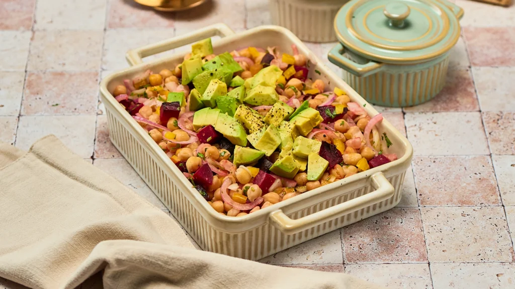 Receta Ensalada de garbanzos